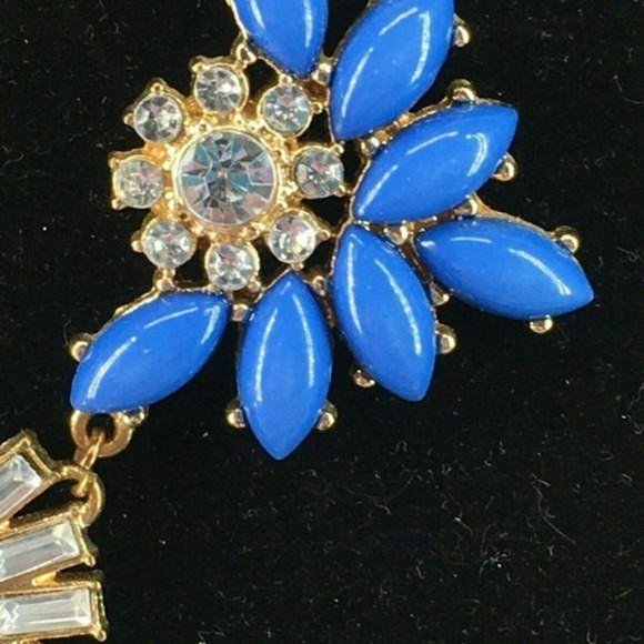 Cascading Costume Necklace statement‎ piece - Picture 4 of 8